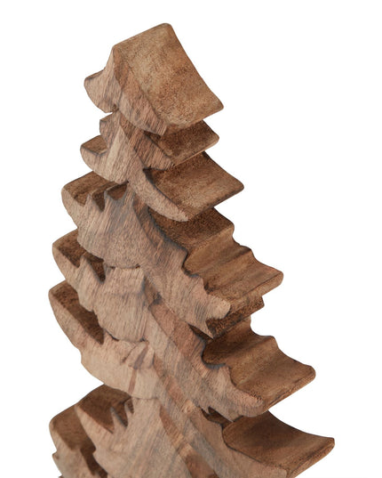 Natural Wooden Large Christmas Tree