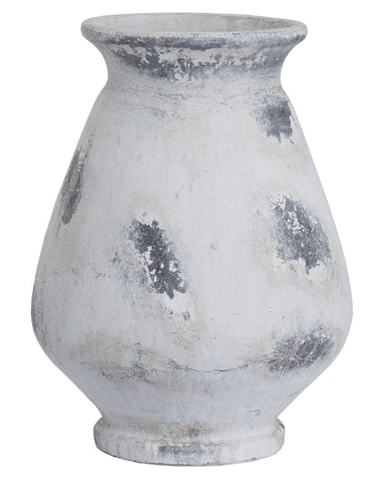 Naxos Large Antique White Vase