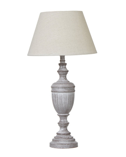 Nola Urn Table Lamp With Linen Shade