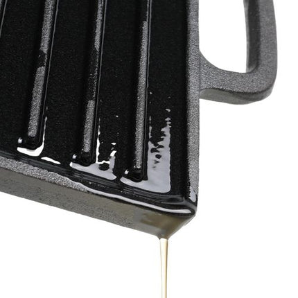 Non-Stick 16" Cast Iron Reversible Griddle Plate 6866