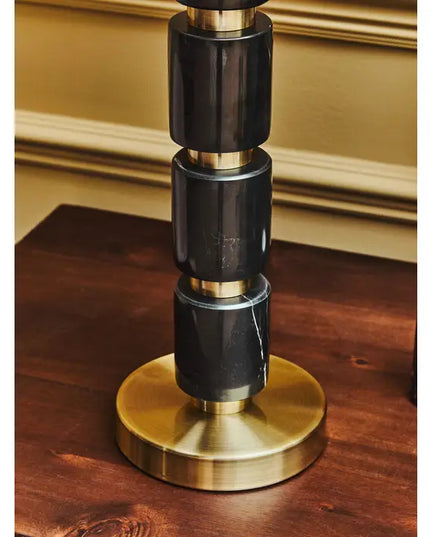 Nula Black And Gold Table Lamp