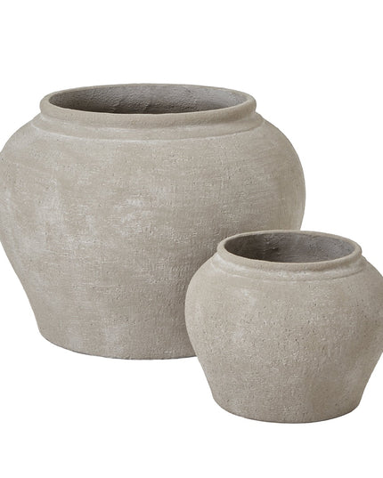Ordo Shaded Sand Set Of 2 Planters