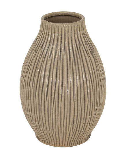 Pallida Collection Large Bulbous Fleck Vase