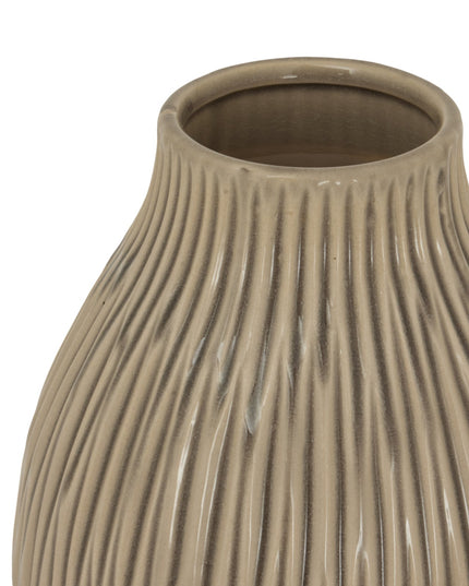 Pallida Collection Large Bulbous Fleck Vase