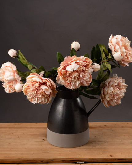 Peach Peony Rose