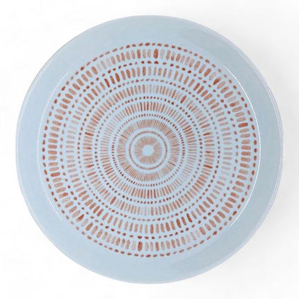 Porcelain Serving Plate&Platter Victorian Orange 26cm