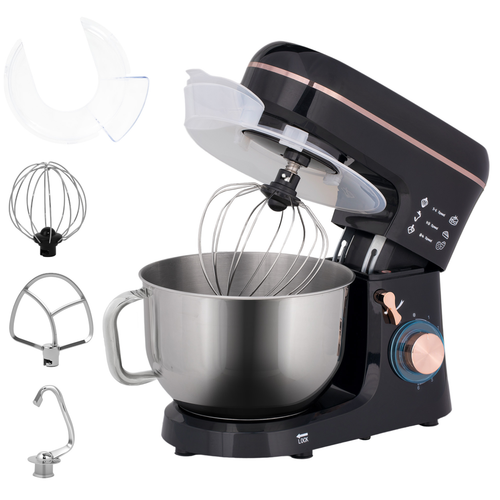 Powerful 1400W Stand Mixer with 5L Bowl & Versatile Speed Settings