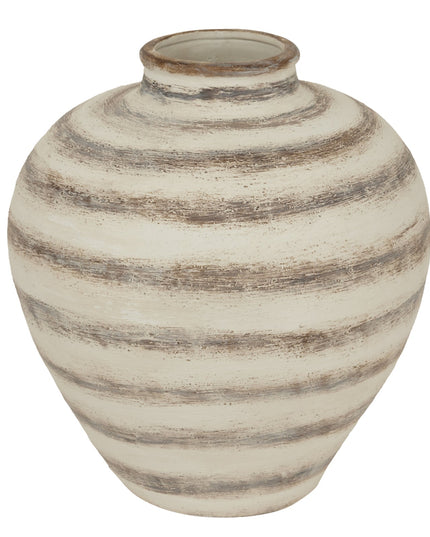 Ravello Large Stripe Amfora Vase