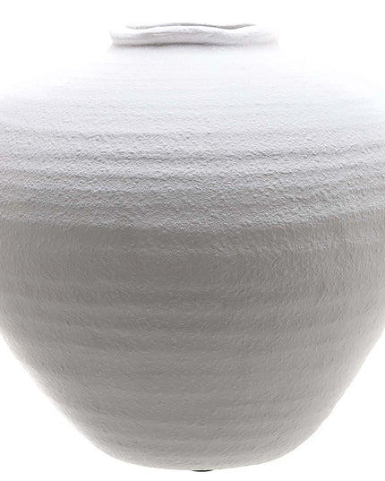 Regola Matt White Ceramic Vase