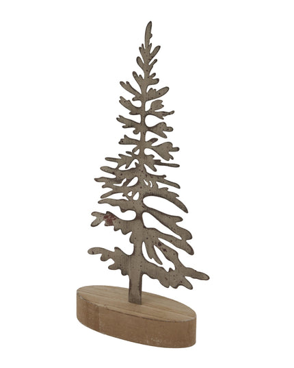 Rustic Silhouette Tree On Stand