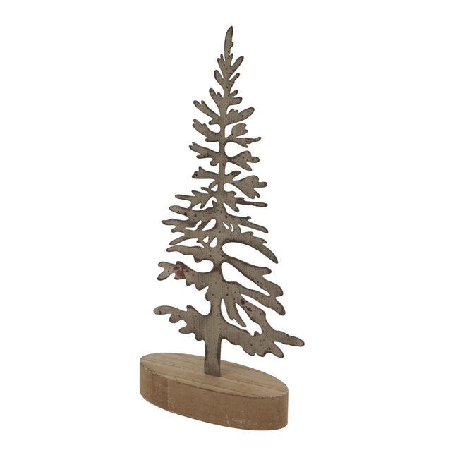 Rustic Silhouette Tree On Stand