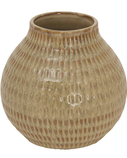 Sabbia Collection Medium Textured Vase