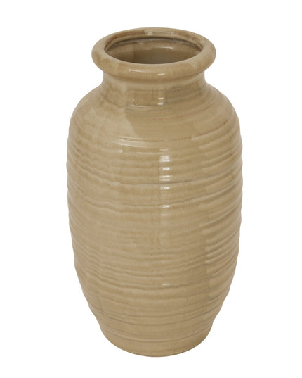 Sabbia Collection Tall Fluted Vase