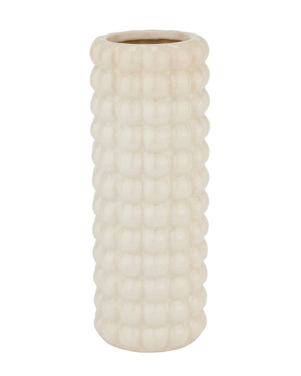 Seville Collection Cream Bubble Vase