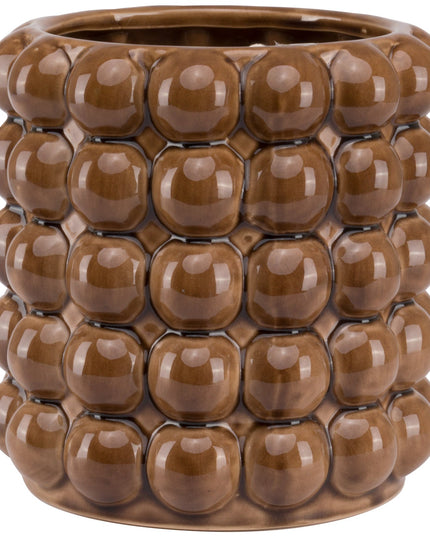 Seville Collection Large Caramel Bubble Planter