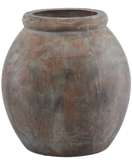 Siena Brown Jar Shaped Planter