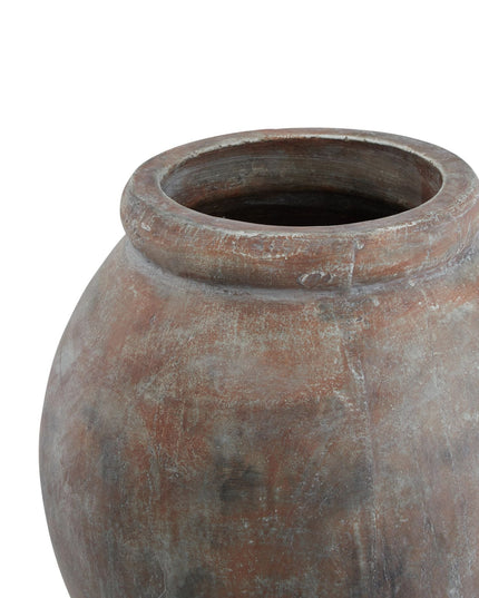Siena Brown Jar Shaped Planter