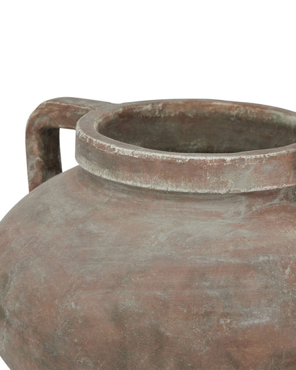 Siena Brown Large Pelike Pot