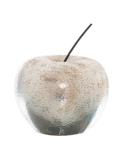 Silver Apple Ornament