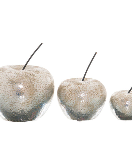 Silver Apple Ornament
