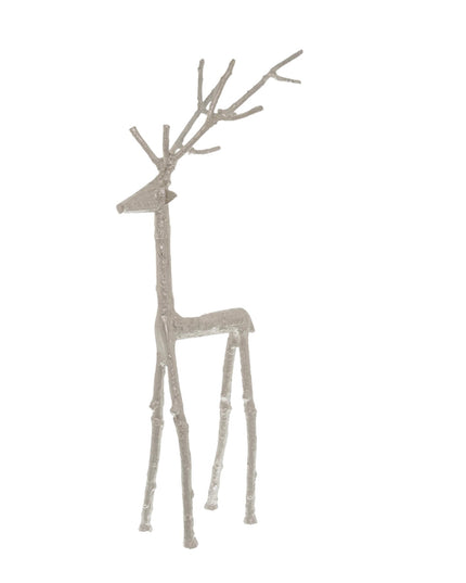Silver Standing Stag  Ornament