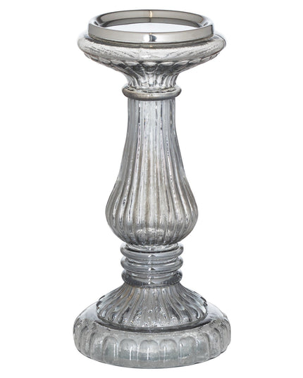 Smoked Midnight Medium Candle Pillar