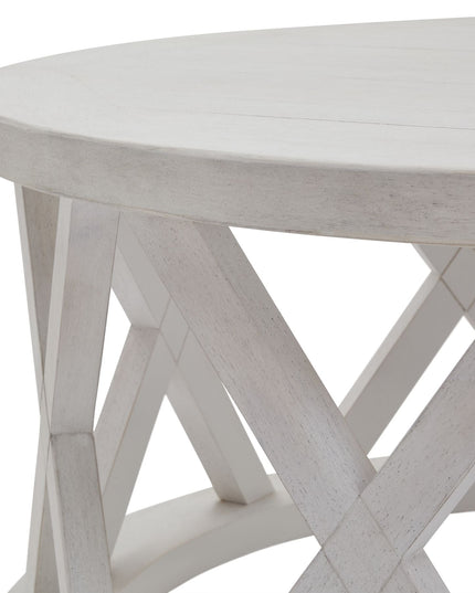 Stamford Plank Collection Round Coffee Table