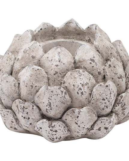 Stone Effect Acorn Tea Light Holder