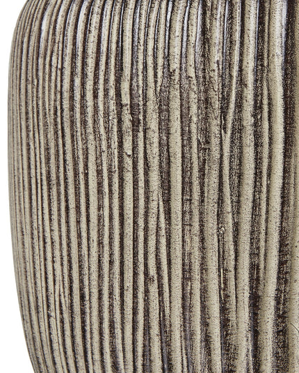 Textured Table Lamp With Linen Shade