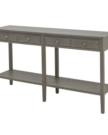 The Serene Collection Four Drawer Console Table
