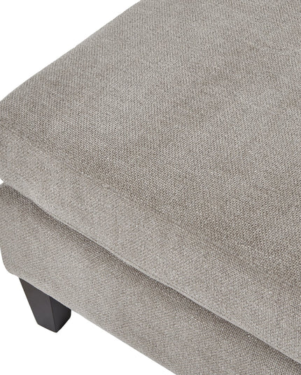 Vesper Taupe Ottoman Foot Stool