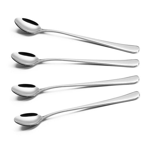 Vinsani 4pcs SSLong Handle Latte Spoons 0009999