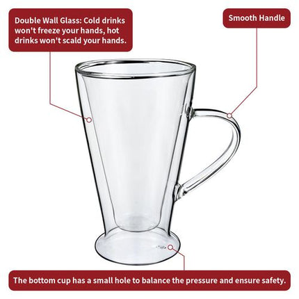VINSANI DOUBLE WALL GLASSES CASA 1010316