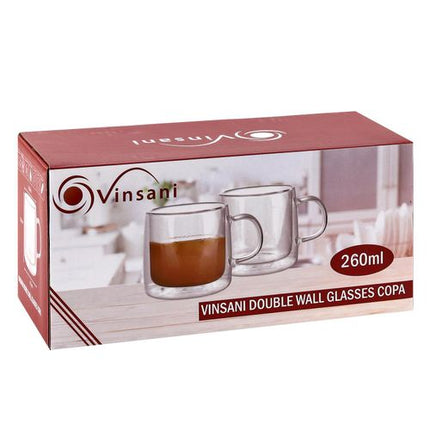 VINSANI DOUBLE WALL GLASSES COPA 1010310