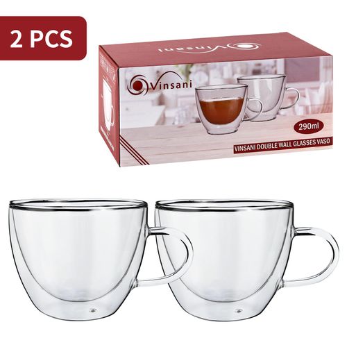 VINSANI DOUBLE WALL GLASSES VASO 1010311
