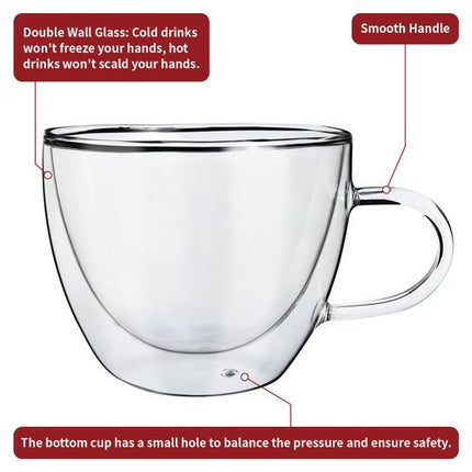 VINSANI DOUBLE WALL GLASSES VASO 1010311