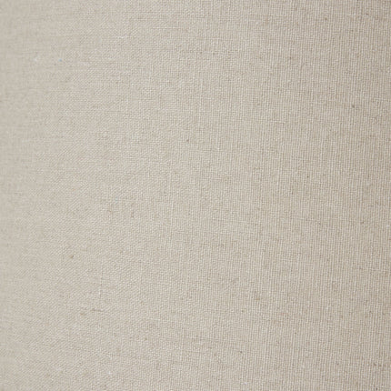 White Ceramic Ginger Jar Lamp With Linen Shade