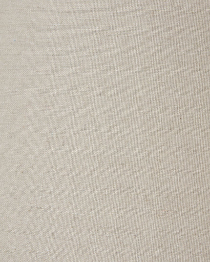 White Ceramic Ginger Jar Lamp With Linen Shade