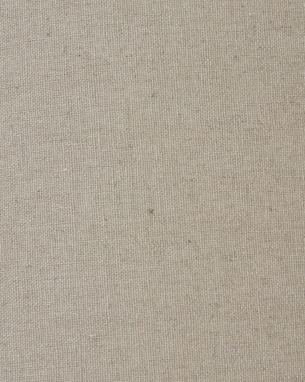 White Ceramic Pot Lamp With Linen Shade