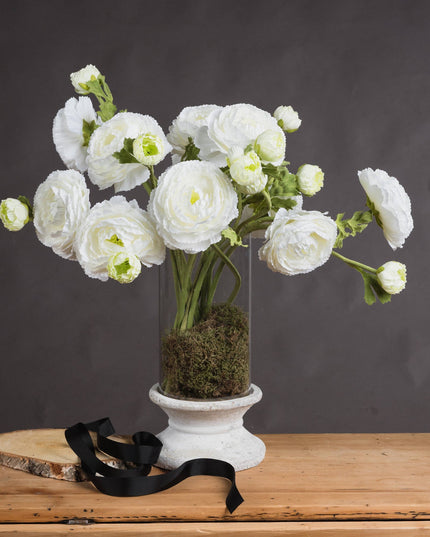 White Ranunculus Spray