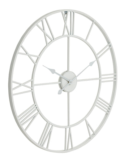 White Skeleton Wall Clock