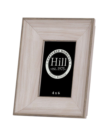 White Washed Wood Photo Frame 4X6