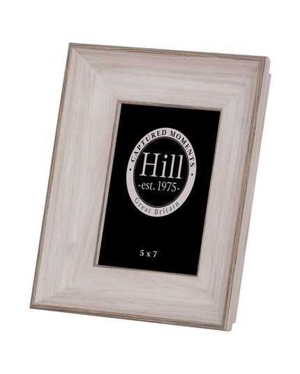White Washed Wood Photo Frame 5X7